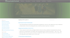 Desktop Screenshot of massachusettspreschools.org